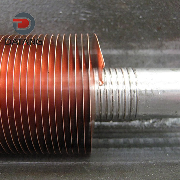 Embedded Fin Tube Stainless Steel Tube Copper Fins