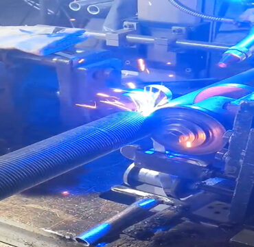 Fin tube laser welding machine