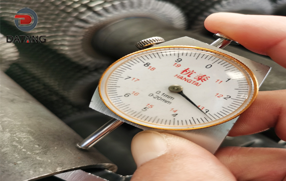 Serrated Fin Tube base tube wall thickness detection