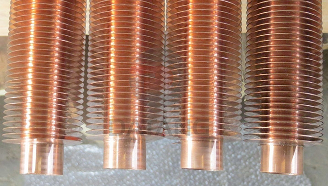 Copper Extruded Fin Tube