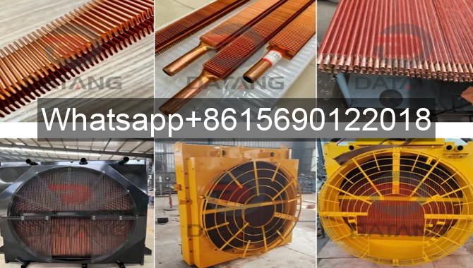 ODM OEM Removable Copper Finned Tube Mining Radiator