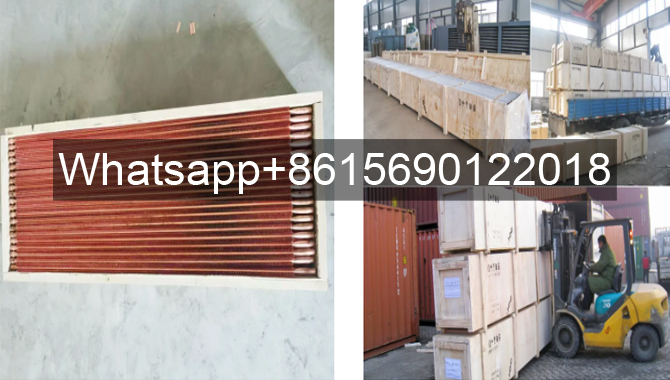 Removable Copper Finned Tube Mining Radiator Package