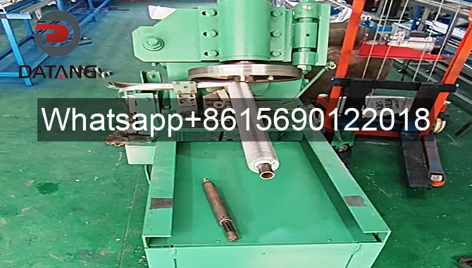 L Type Fin Fin Tube Winding Machine