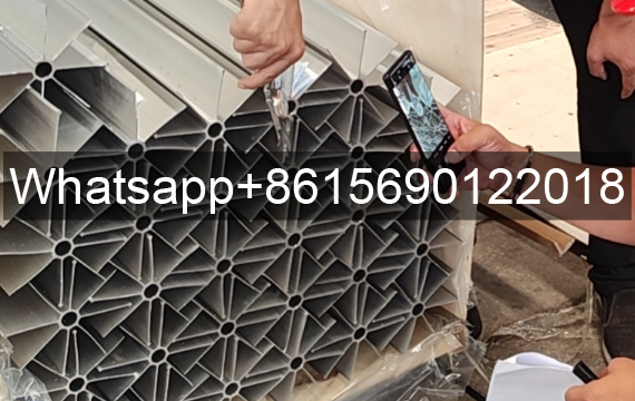 Aluminum Star Longitudinal Finned Tube Mill Finished Aluminium Extrusion Profiles Star-shaped Extruded Finned Tubes