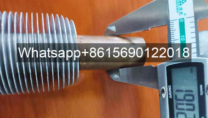 Finned Metallic Tubes ASTM A214 Carbon Steel Aluminium Fin