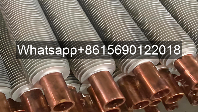 Bi-Metal Extruded High Finned Tube Copper Tube Aluminum Fins