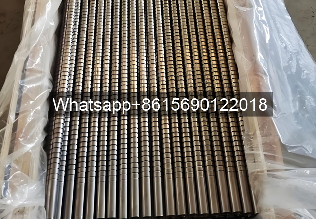 Corrugated Finned Tubes Copper Stainless Steel