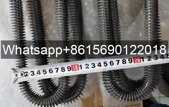 Finned Tubular Heaters Electric Heat Tube Elements Finned Tube Manufacturer and Supplier