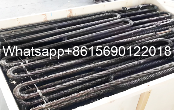 Finned Tubular Heaters Electric Heating Tube Elements - Packaging Inspection