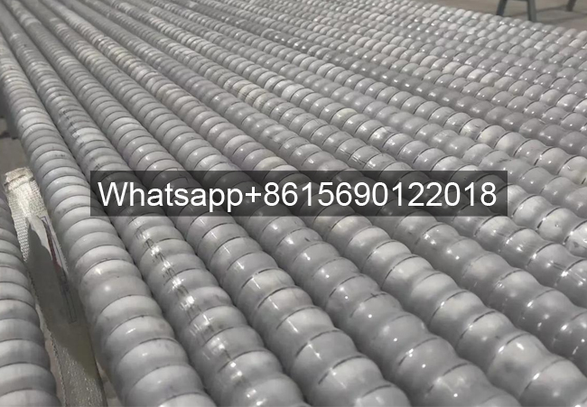 Stainless steel corrugated finned tubes are used in air preheaters.