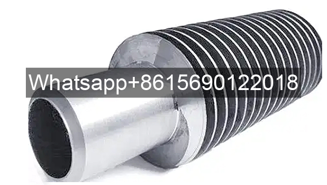 Welded finned tube Welded Solid Spiral Helical Fin Tube