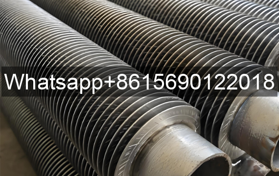 A312 TP304H Tube Solid Fins for Air Heater