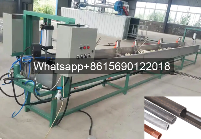 Automatic Copper Low Fin Tube Making Forming Machine - Datang Finned Tube