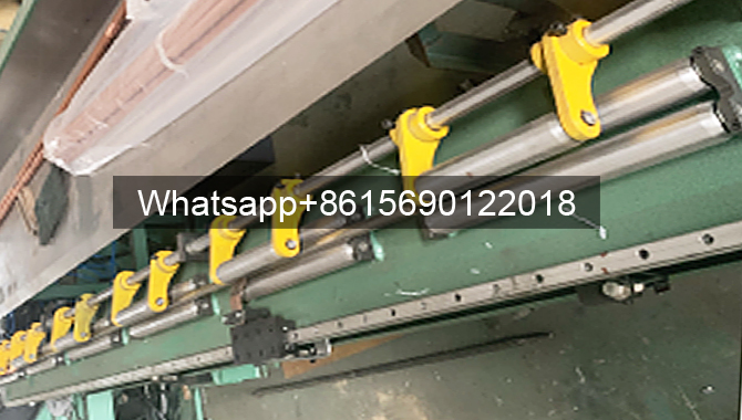 Low Fin Tube Making Forming Machine Output Tube Frame