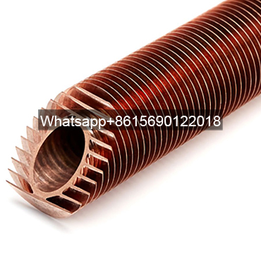 22mm Finned Copper Pipe-Finned Copper Tube Heat Exchanger