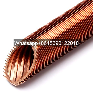 3 4 Finned Copper Tubing-Copper Pipe Cooling Fins