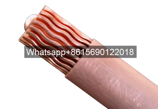 Copper Inner Fin Tube for Compressor Air Cooler Intercooler Aftercooler Replacement