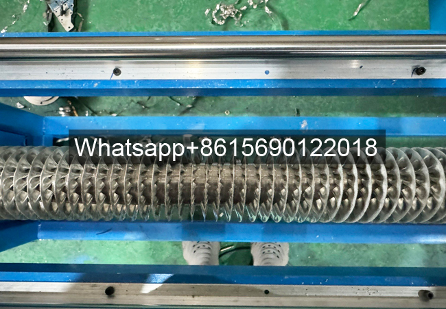 Crimped Fin Tube Production Line-Corrugated Fin Tube Winding Machine-W Wrinkle Finned Tube Machine