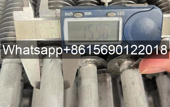 Manufacture Laser Welding Finned Tube Measurement