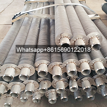 ODM OEM ASTM A312 High Frequency Helical Spiral Welded Solid Finned Tube