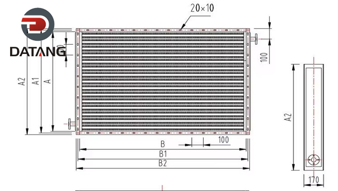 ODM OEM Finned Tube Radiator Manufacturer and Supplier