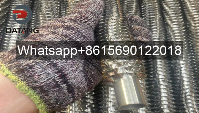 W Wrinkle Finned Tube-Stainless Steel Tube with Stainless Steel Fins