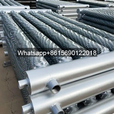 Chemical Industry Spirally Wound Finned Tube Radiator