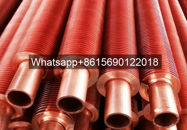 Custom Length ASTM B359 1 2 Bimetallic Copper Fin Tube