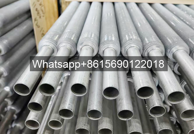 Extruded Carbon Steel Finned Metallic Tube ASTM A179 with Aluminum Fins