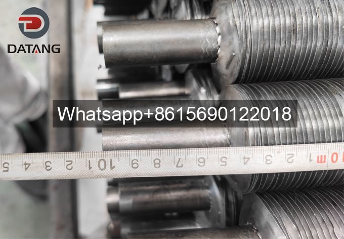 10000mm ultra long embedded G finned tube full length measurement in factory