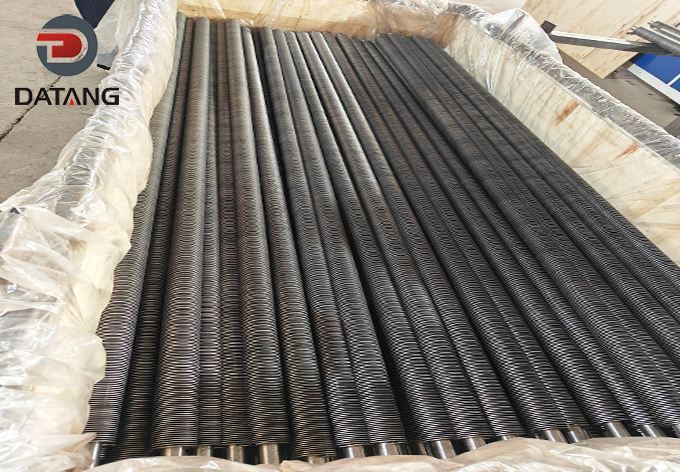 6000mm laser welded finned tubes bulk cargo packaging and protection for Ukraine heat exchanger project