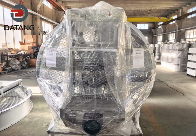 Air cooler fan system packed in containers by Datang Finned Tube