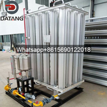 Cryogenic industrial gas vaporizer for LOX LIN LAR handling engineered by Datang Finned Tube