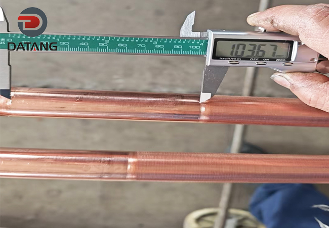 Datang Finned Tube strictly controls the length tolerance of every low-finned tube. Datang Finned Tube strictly controls the length tolerance of every low-finned tube.