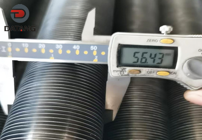 Datang SA192 L foot finned tube dimensions and quality inspection