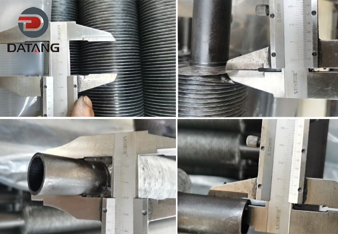 Embedded Fin Tube Measurement-Datang Finned Tube Embedded Fin Tube Measurement-Datang Finned Tube.