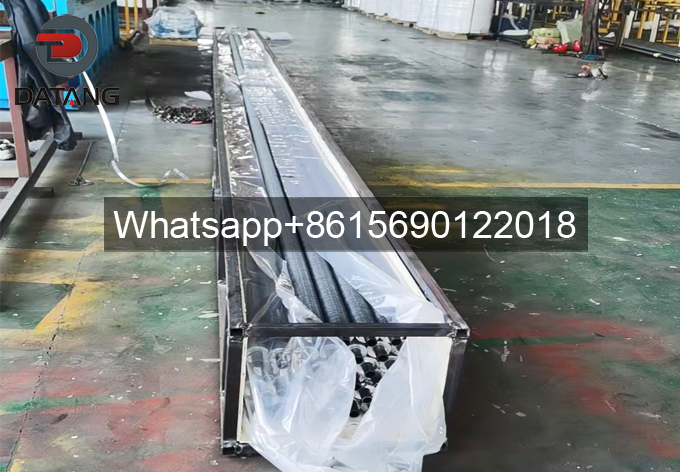 G-type finned tubes are currently undergoing reinforcement and crating G-type finned tubes are currently undergoing reinforcement and crating