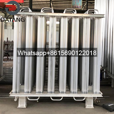 High-capacity LNG vaporizer regasification unit manufactured by Datang Finned Tube for city gas stations