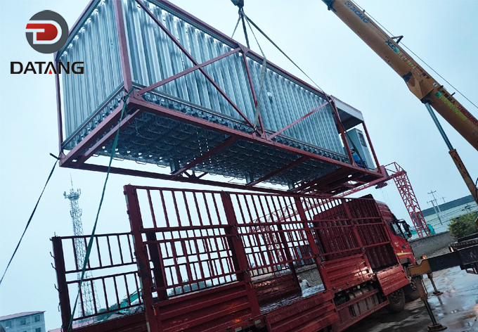 Secure export packing and container loading log of vaporizer for LPG station