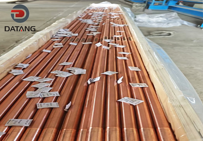 Secure seaworthy wooden case packing for copper integral low fin tubes export to Kuwait Secure seaworthy wooden case packing for copper integral low fin tubes export to Kuwait