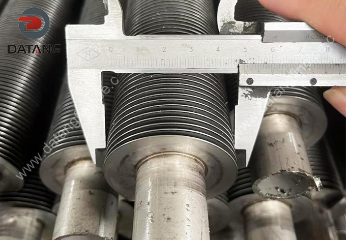 AISI 304L laser welded stainless steel finned tubes - Datang Finned Tube