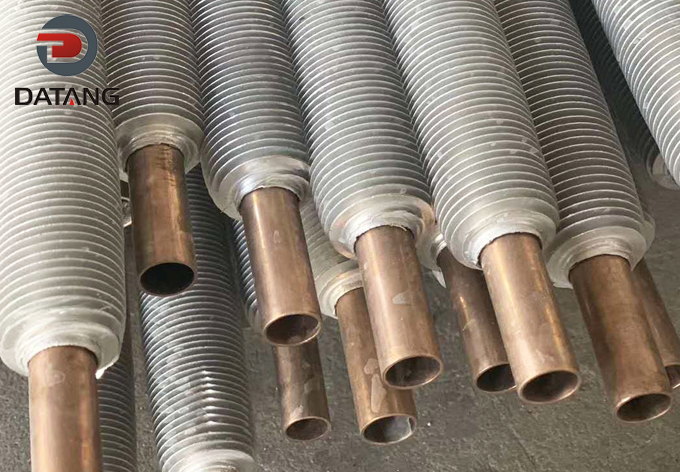 Copper-Aluminum Bimetallic Extruded Fin Tubes for Fin Fan Cooler Copper-Aluminum Bimetallic Extruded Fin Tubes for Fin Fan Cooler