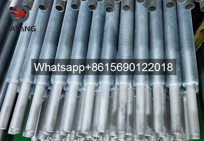 Bulk supply of Datang bimetallic extruded aluminum fin tube bundles ready for shipment to industrial drying kiln manufacturers