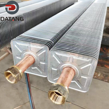 Mechanically Expanded Plate/Block Fins (Fin Pack / Gilled Tubes) Aluminum Fins for Copper Pipe-Datang Finned Tube