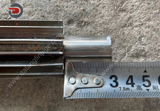 AISI 316L Longitudinal Fin Tubes Petrochemical Heat Exchanger -Finned tube manufacturer China