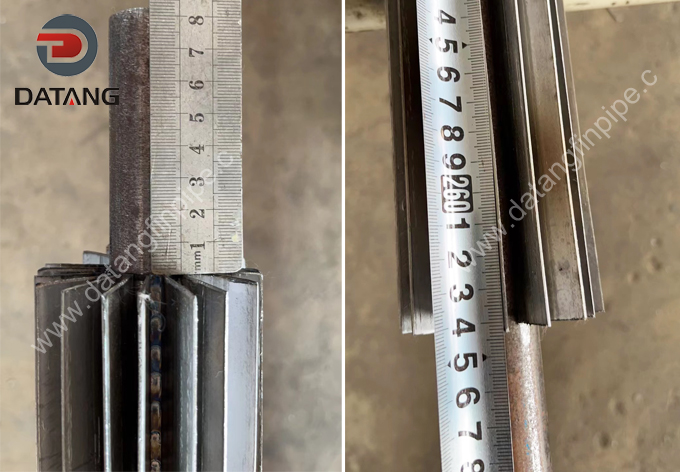 ASTM A106 Gr.B Longitudinal Fin Tubes Refinery Heat Exchanger-Datang Finned Tube