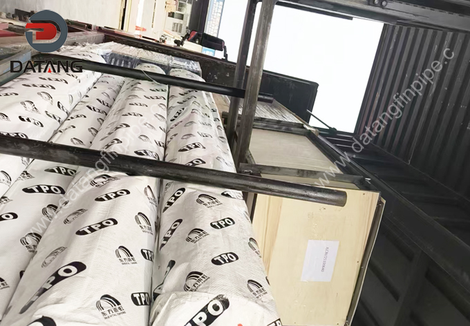 Bimetallic Extruded Finned Tubes Packing