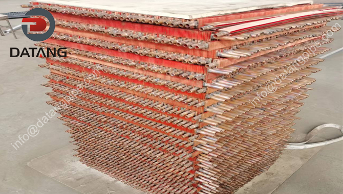 Copper Fin Tube for Mining Heavy Trucks and Komatsu Package