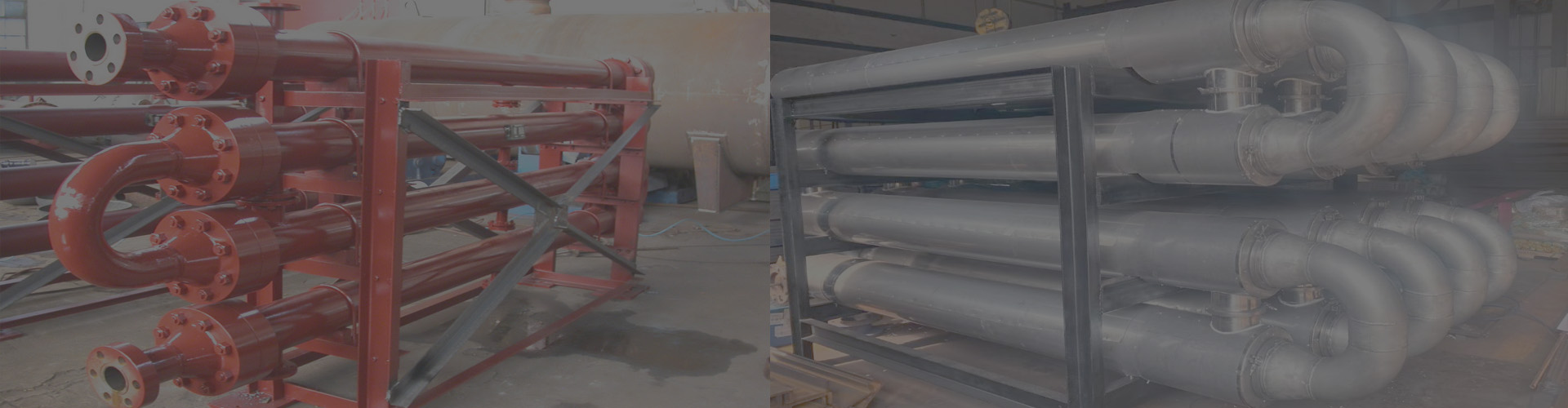 Double Tube Heat Exchanger Banner