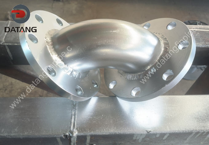 Finned pipe for greenhouse heating-pre-welded with flanges